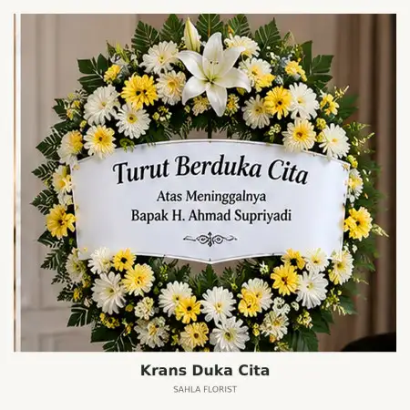 Krans Bunga Duka Temanggung